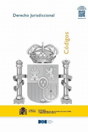 Derecho jurisdiccional, de Boletín Oficial del Estado | portada del libro