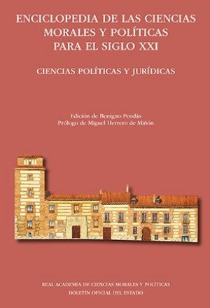 ENCICLOPEDIA DE LAS CIENCIAS MORALES Y POLITICAS PARA EL SIGLO XX, de REAL ACADEMIA DE CIENCIAS MORALES Y POLITICAS | portada