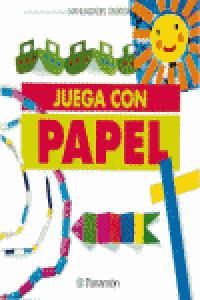 JUEGA CON PAPEL, de AA.VV. | portada del libro