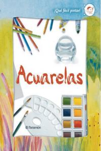 ¡QUE FACIL ES PINTAR! ACUARELAS, de AA.VV. | portada del libro