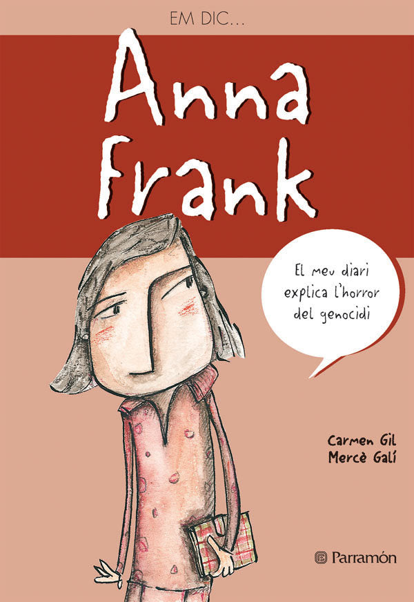 ANNA FRANK -EM DIC, de GIL, CARME | portada del libro