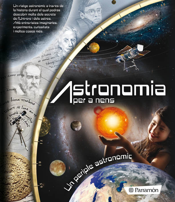 ASTRONOMIA PER A NENS. UN PERIPLE ASTRONòMIC, de AA.VV. | portada del libro