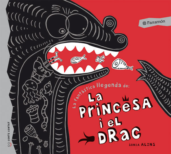 La princesa i el drac, de Alins, Sonia | portada del libro