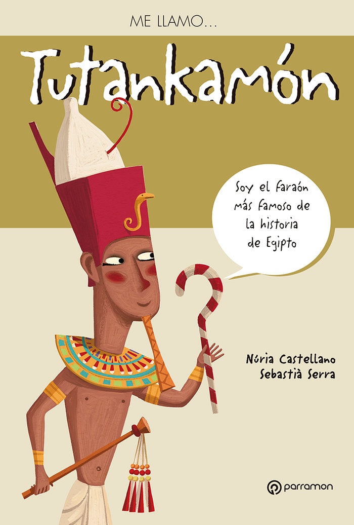 ME LLAMO... TUTANKAMON, de Castellano, Núria | portada del libro