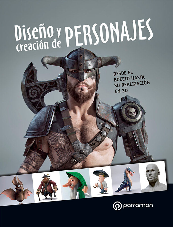 Diseño y creación de personajes, de Varios autores | portada del libro