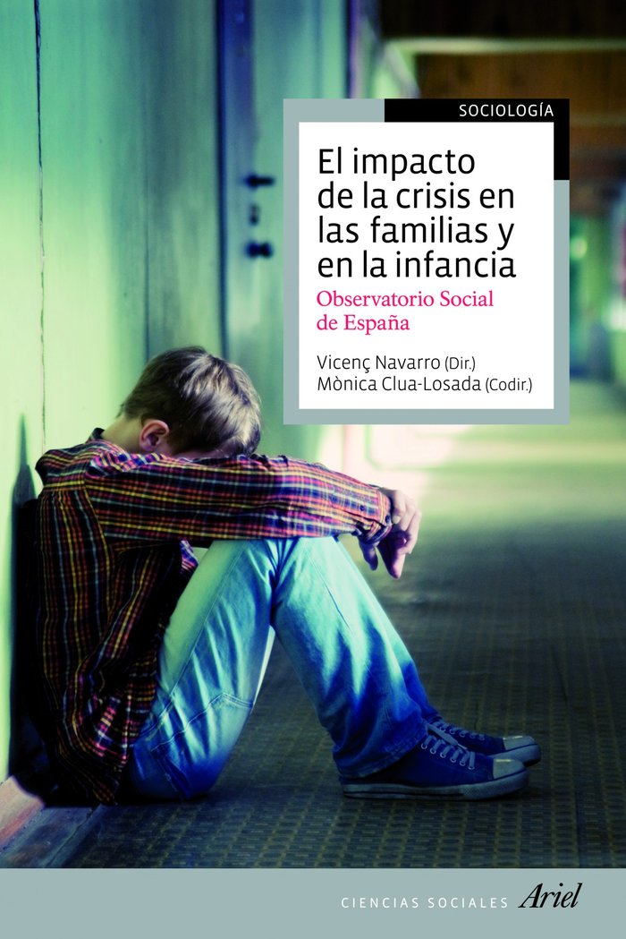 El impacto de la crisis en las familias y en la infancia, de Navarro, Vicenç | portada del libro