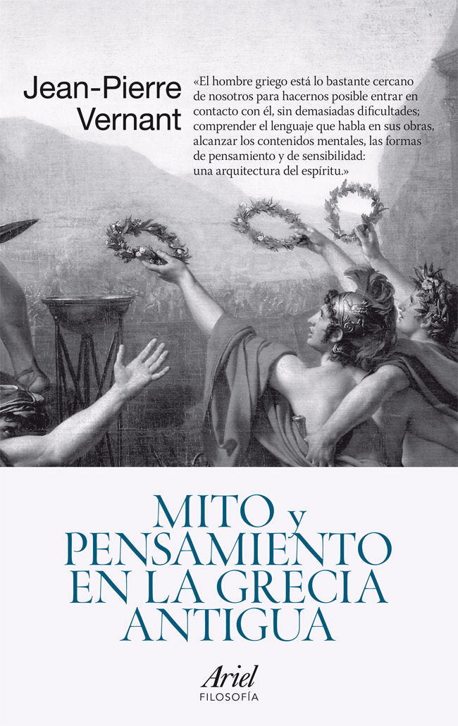 Mito y pensamiento en la Grecia antigua, de Vernant | portada del libro