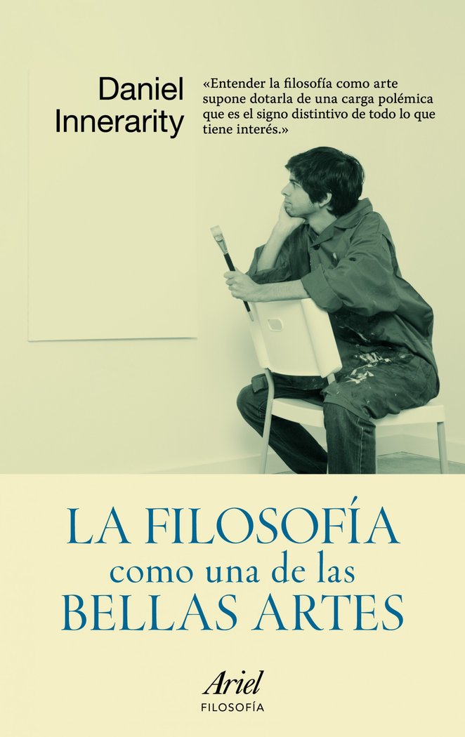 La filosofía como una de las bellas artes, de Innerarity | portada del libro