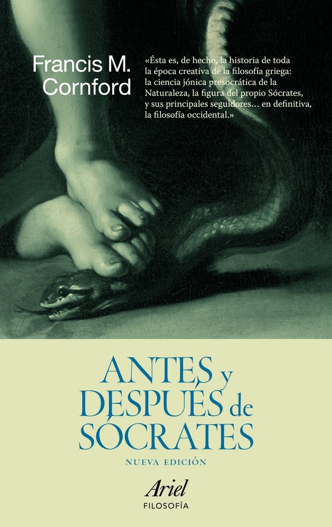 Antes y después de Sócrates, de Cornford | portada del libro