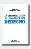 Introducción al análisis del derecho | portada del libro