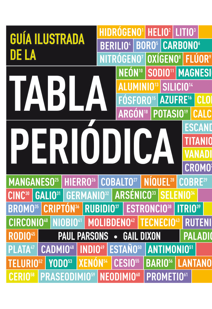 Guía ilustrada de la tabla periódica, de Parsons | portada del libro