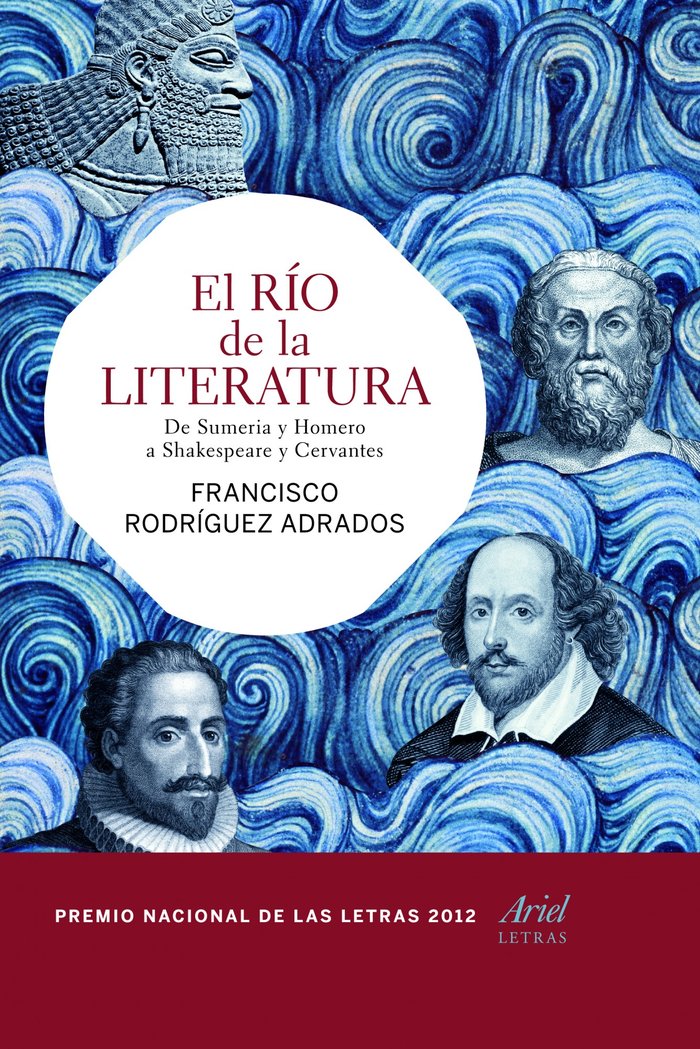 El río de la literatura, de Rodríguez Adrados | portada del libro