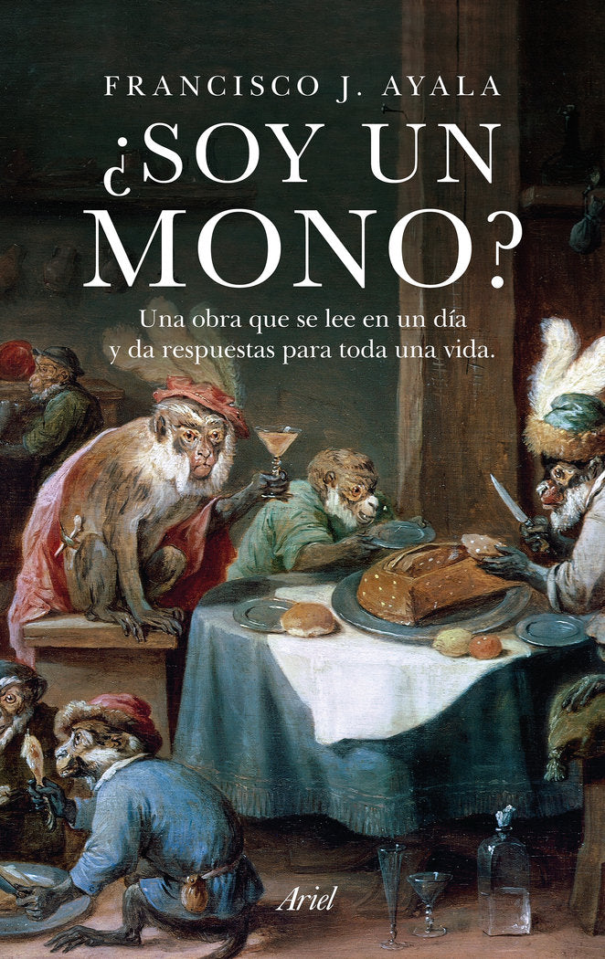 ¿Soy un mono?, de Ayala, Francisco J. | portada del libro