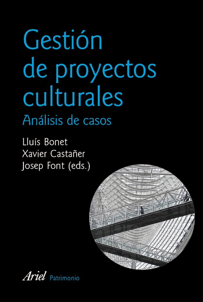 Gestión de proyectos culturales, de Bonet | portada del libro