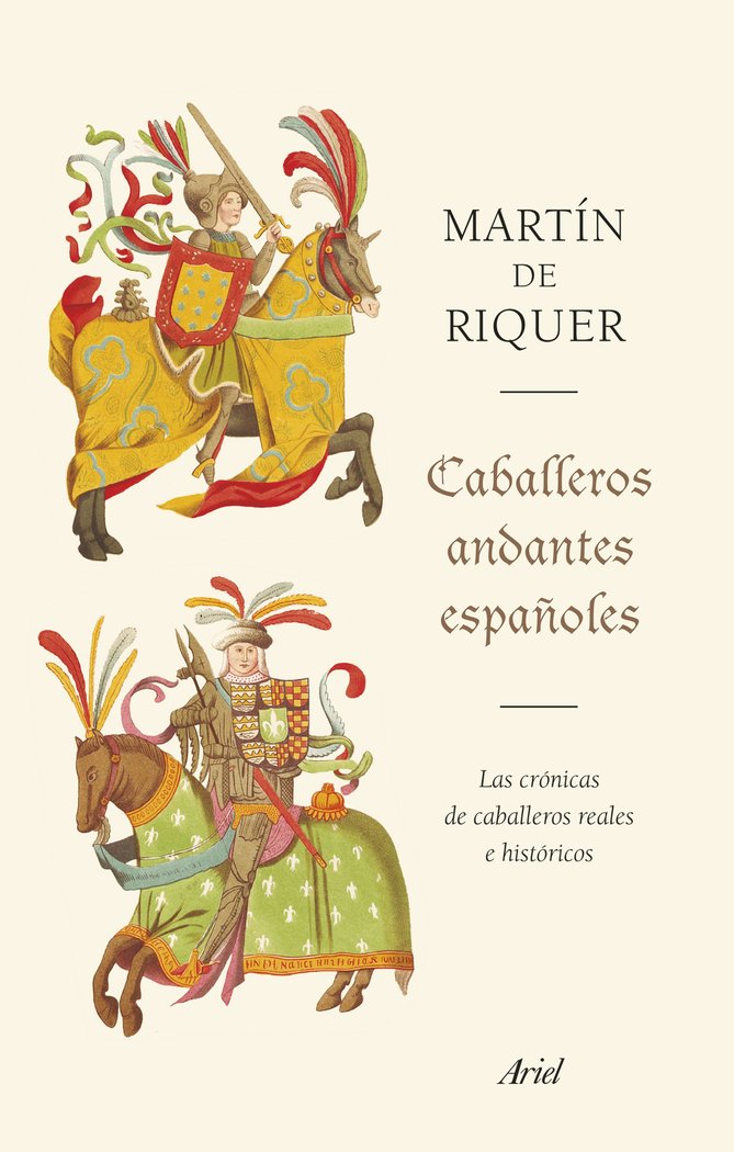 Caballeros andantes españoles, de Riquer, Martín de | portada del libro