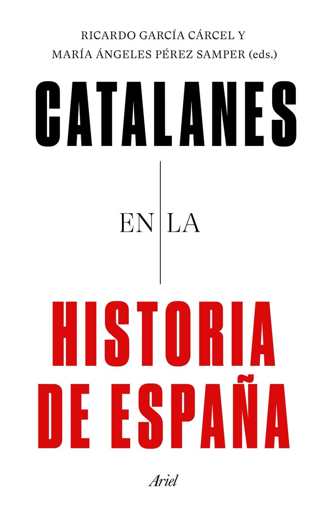 Catalanes en la historia de España, de García Cárcel, Ricardo | portada del libro
