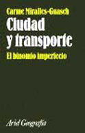 Ciudad y transporte, de Miralles-Guasch | portada del libro