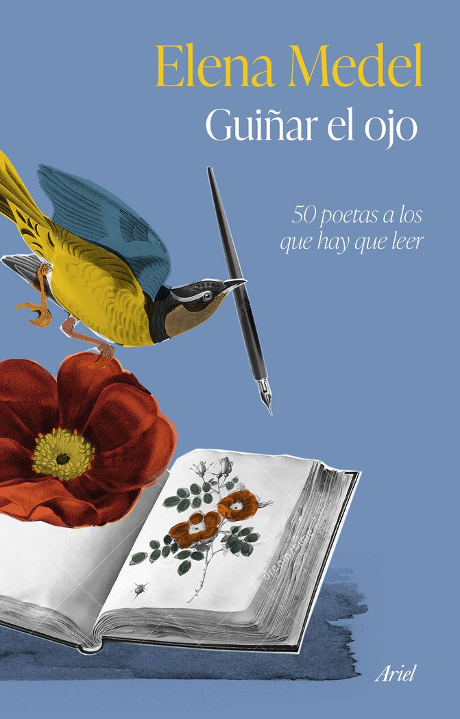 GUIÑAR EL OJO, de ELENA MEDEL | portada del libro