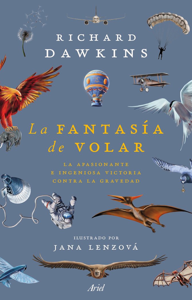 LA FANTASIA DE VOLAR, de RICHARD DAWKINS | portada del libro
