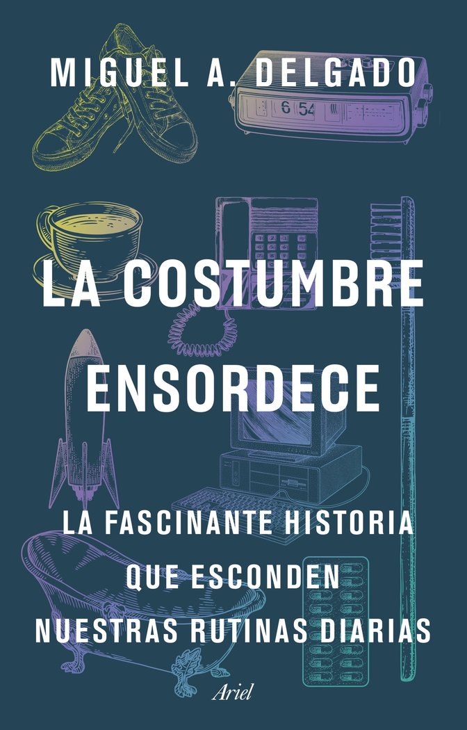 LA COSTUMBRE ENSORDECE, de MIGUEL ANGEL DELGADO | portada del libro