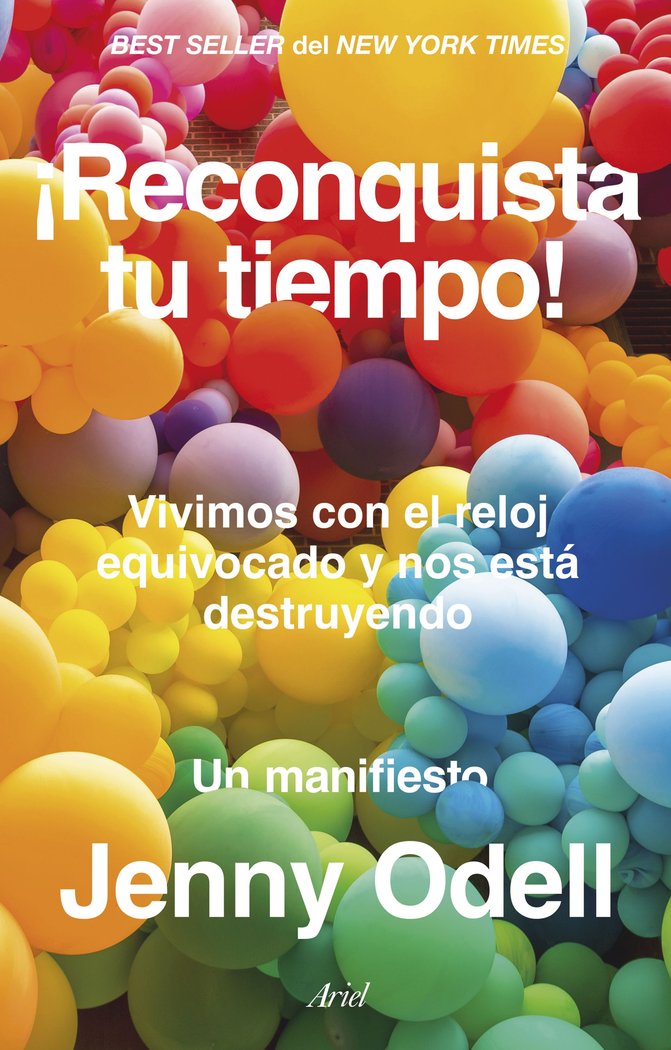 RECONQUISTA TU TIEMPO, de JENNY ODELL | portada del libro
