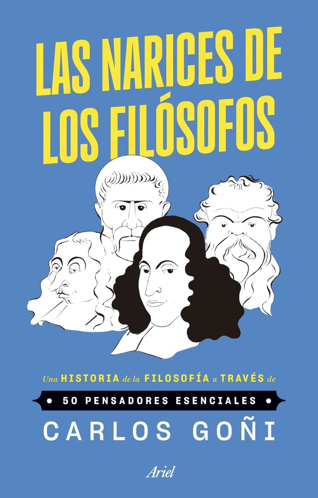 LAS NARICES DE LOS FILOSOFOS, de CARLOS GOÑI | portada del libro