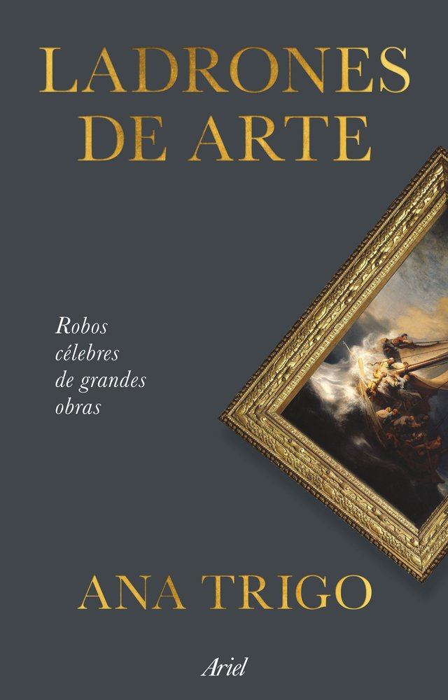 LADRONES DE ARTE, de ANA TRIGO | portada del libro