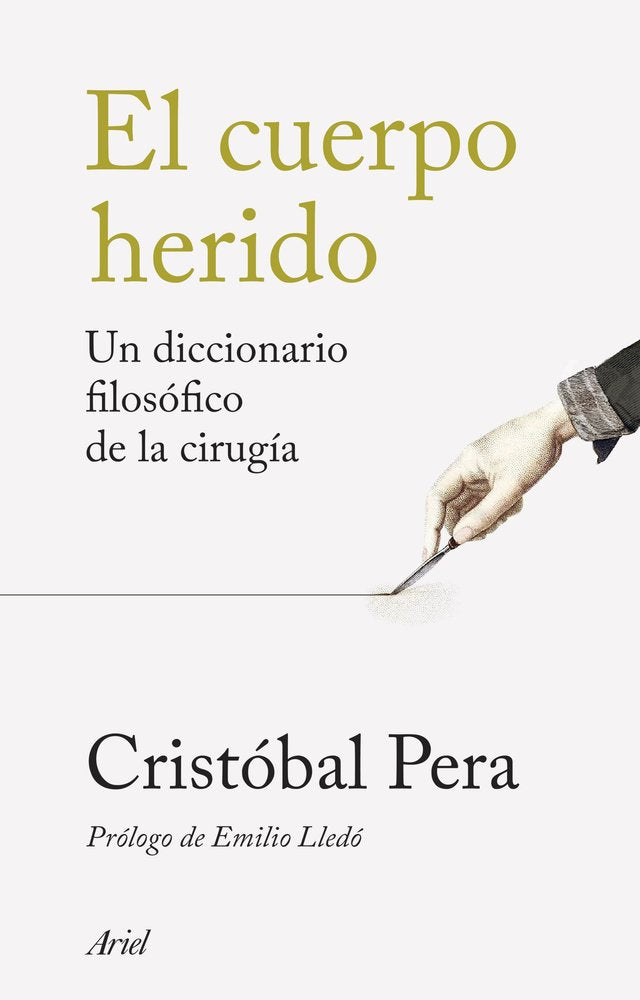EL CUERPO HERIDO, de CRISTOBAL PERA | portada del libro