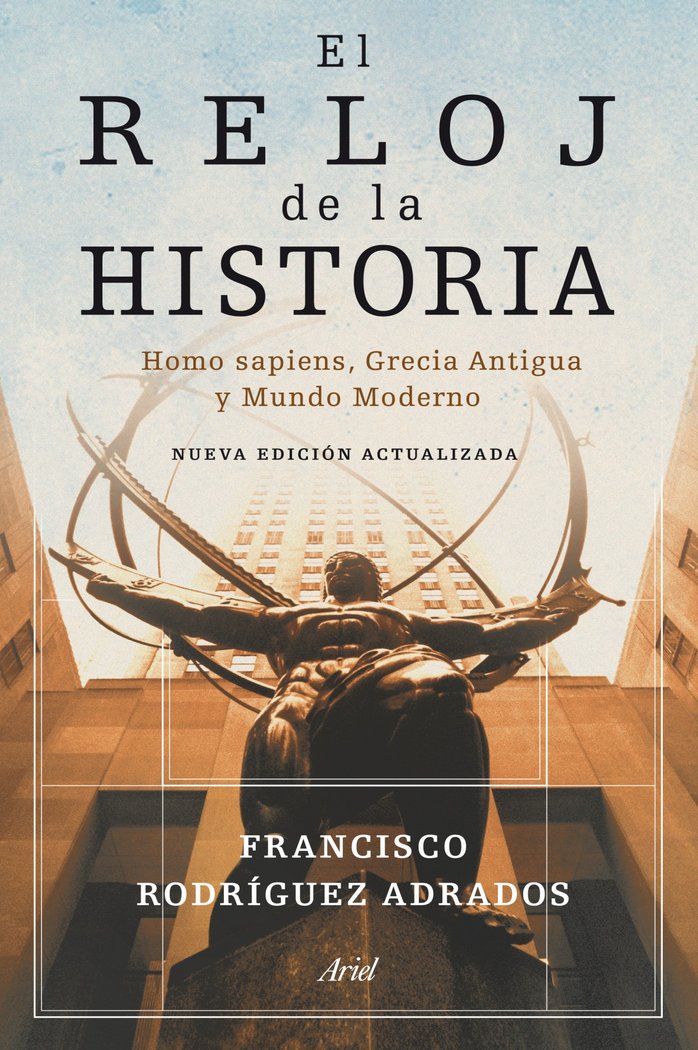 El reloj de la historia, de Rodríguez Adrados | portada del libro