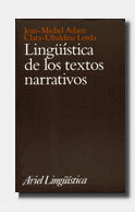 Lingüística de los textos narrativos, de Adam | portada del libro