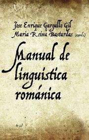 Manual de lingüística románica, de Gargallo | portada del libro