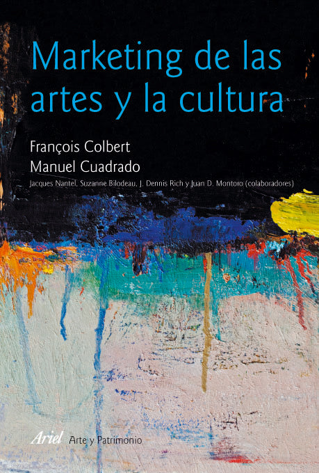 Marketing de las artes y la cultura, de Colbert | portada del libro