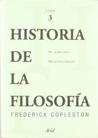 Historia de la Filosof¡a 3, de CONPLESTON, FREDERICK | portada del libro