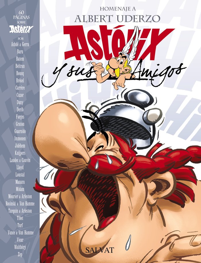 Astérix y sus amigos, de Uderzo, Albert | portada del libro