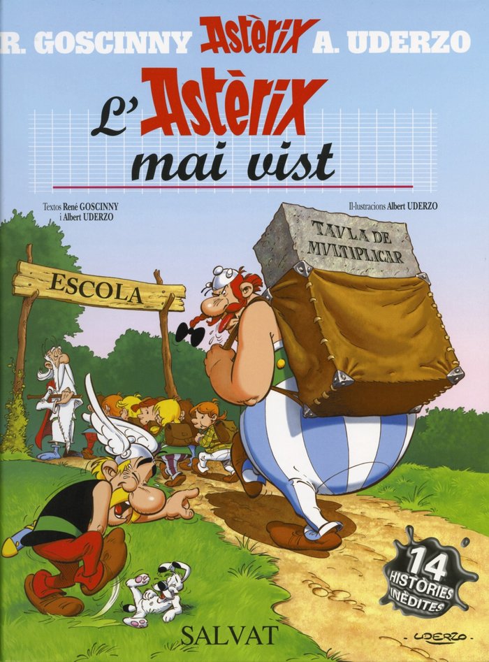 L'Astèrix mai vist, de Uderzo, Albert | portada del libro