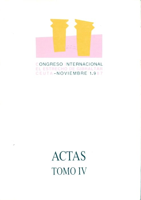 Actas del Congreso Internacional "El estrecho de Gibraltar". Tomo IV. Historia contemporánea y vario, de Varios autores | por