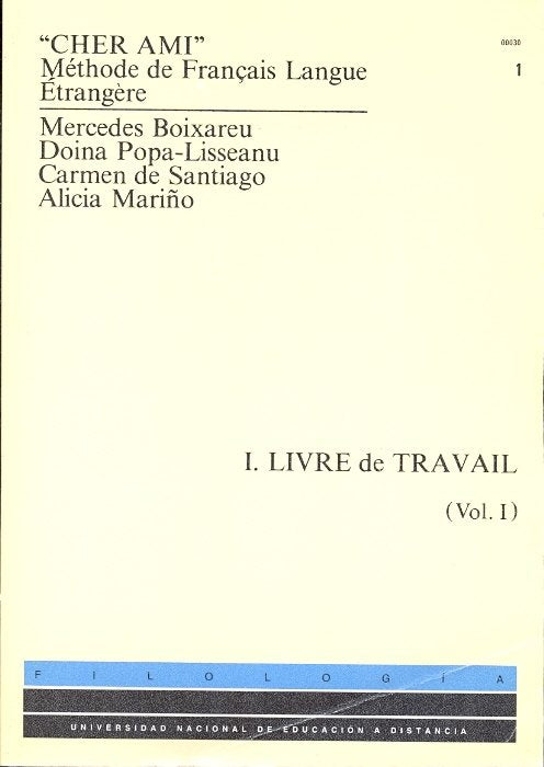 Cher ami. Méthode de français langue étrangere, de Boixareu Vilaplana | portada del libro