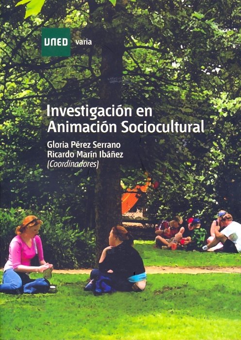Investigación en animación sociocultural, de Pérez Serrano | portada del libro
