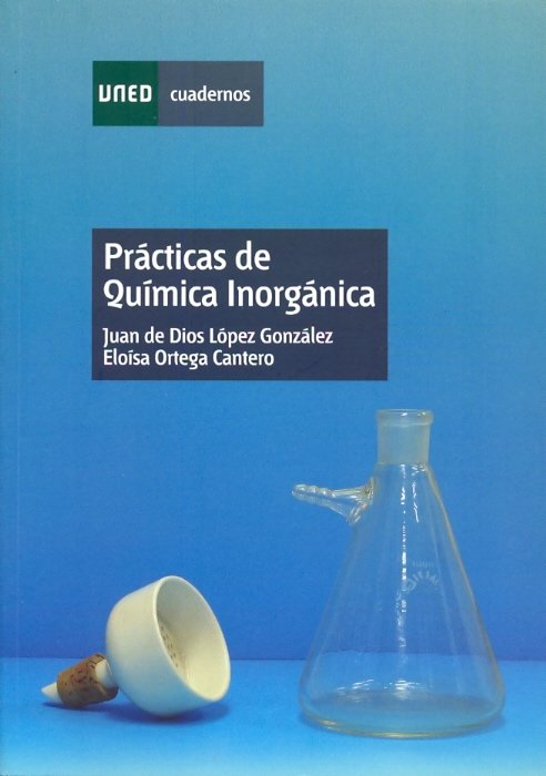 Prácticas de química inorgánica, de López González | portada del libro