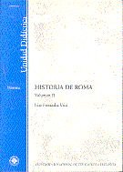 Historia de Roma. Volúmen II, de Fernández Uriel, Pilar | portada del libro