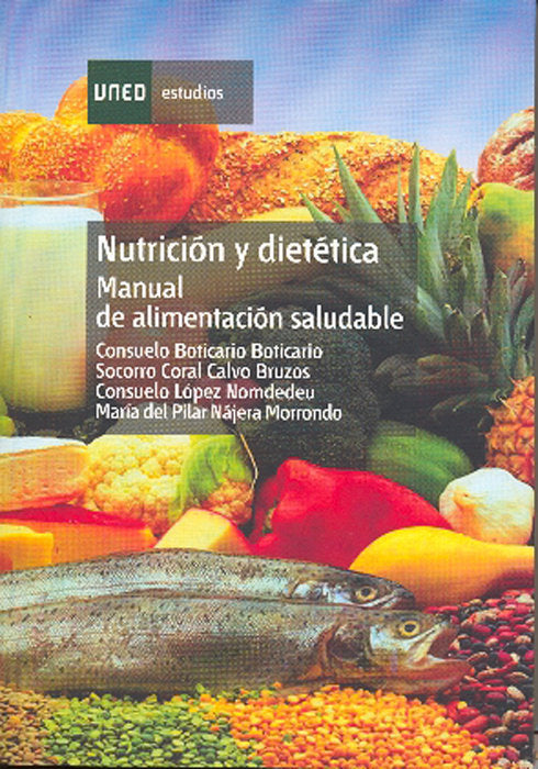 Nutrición y dietética: manual de alimentación saludable, de BOTICARIO BOTICARIO, CONSUELO | portada del libro