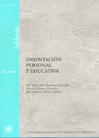 ORIENTACION PERSONAL Y EDUCATIVA, de MARTINEZ GONZALEZ | portada del libro
