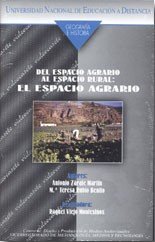 Del espacio agrario al espacio rural: el espacio agrario, de ZARATE | portada del libro