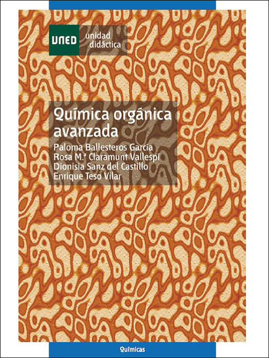 Química orgánica avanzada, de Ballesteros García, Paloma | portada del libro