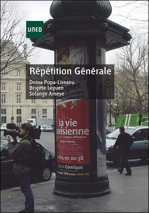 Répétition générale, de Popa Liseanu, Doina | portada del libro