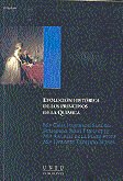 Evolución histórica de los principios de la química, de Izquierdo Sañudo, María Cruz | portada del libro
