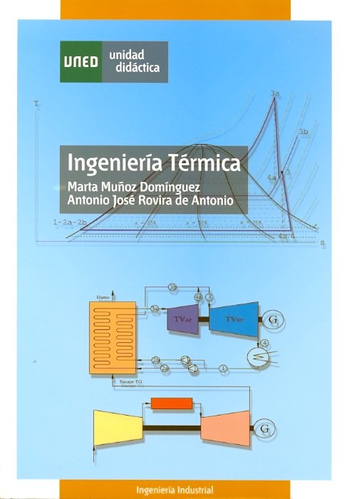 Ingeniería térmica, de Muñoz Domínguez, Marta | portada del libro