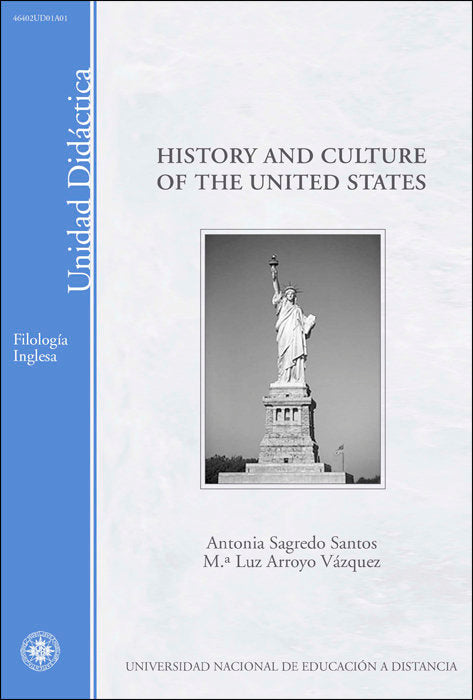 History and culture of the united states, de Sagredo Santos, Antonia | portada del libro