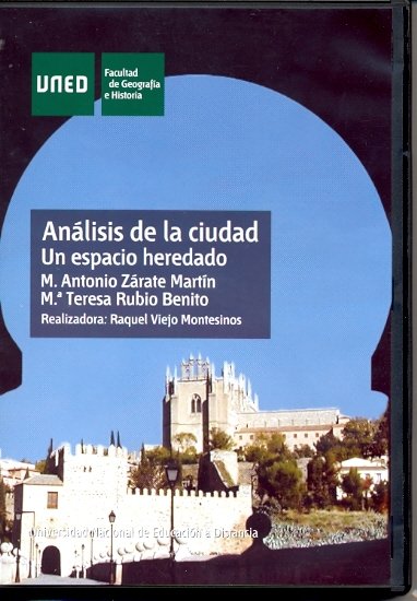 Análisis de la ciudad. Espacio heredado, de Zárate Martín, Manuel Antonio | portada del libro