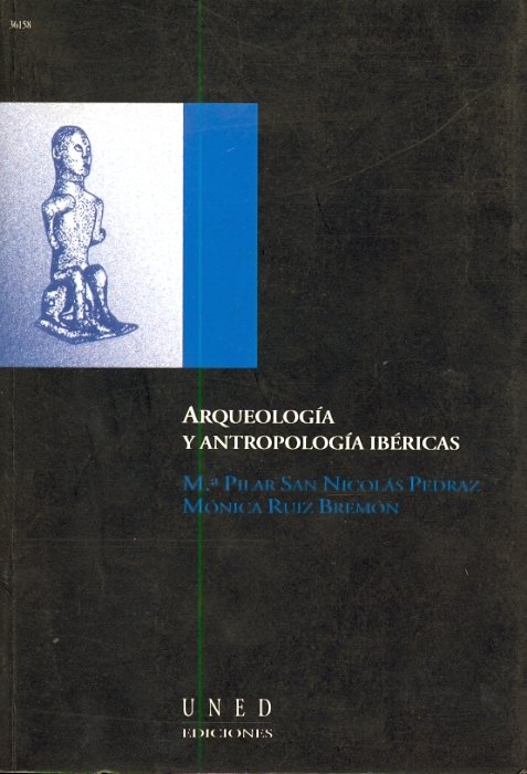 Arqueología y antropología ibéricas, de San Nicolás Pedraz | portada del libro